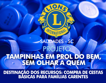 Tampinhas em Prol do Bem, Sem Olhar a Quem