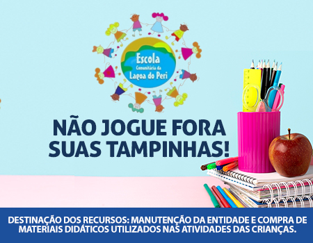 Não Jogue Fora Suas Tampinhas!