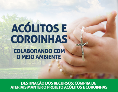 Acólitos e Coroinhas Colaborando com o Meio Ambiente
